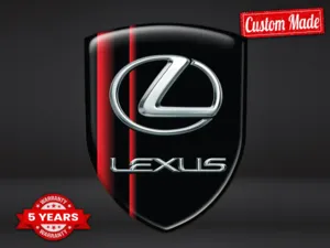 Lexus Décalcos Auto Luxe Universel Étoile Stylée